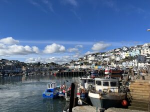 photo of boats in the water